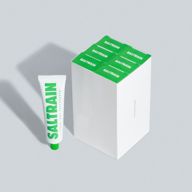 그린쏠트레인치약 6팩, 100g, 6개