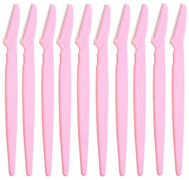 눈썹칼 눈썹트리머 눈썹정리칼 눈썹면도기 스킨플래닝 피부플래닝칼 미용칼 색상랜덤, 1개