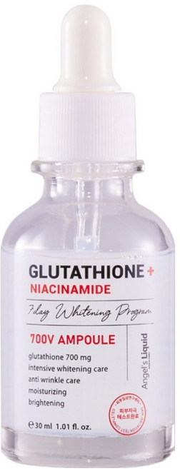 Angel's Liquid 穀胱甘肽 700V 肌光白安瓶精華, 1個, 30ml