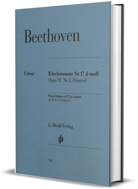 Beethoven - Piano Sonata no. 17 d minor op. 31 no. 2 'Tempest' 베토벤 - 피아노 소나타 17번 '폭풍' [HN 784]