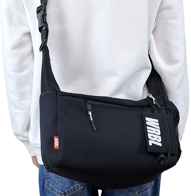 WRBL 남자 여행용 데일리 크로스백 메신저백 가방