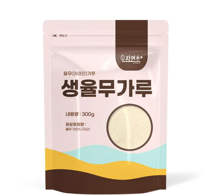 자연초 생율무가루, 300g, 1개 - 쿠팡