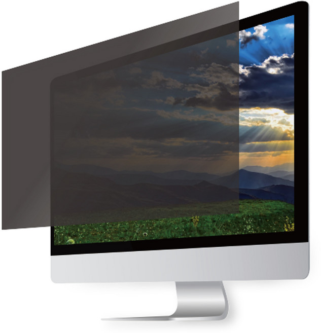 포가드 노트북 모니터 사생활정보보호필름 정보보안 블루라이트차단 액정보호 보안기, 1개