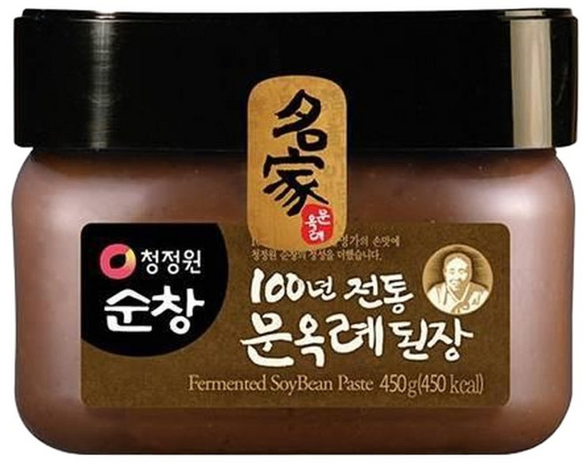 청정원 100년 전통 문옥례 된장 450g 나물 무침 집밥 비빔밥 자취 찌개