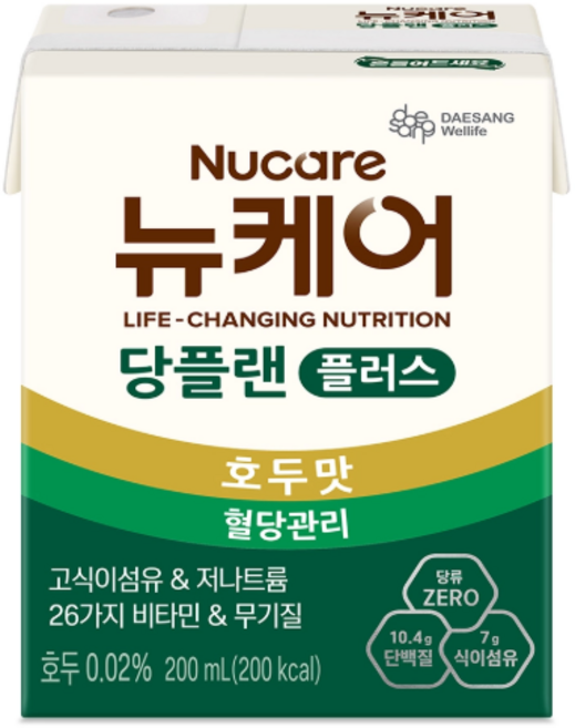 뉴케어 당플랜 호두맛, 200ml, 24개