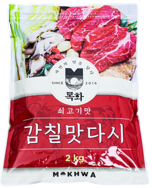 딜리셔스마켓 감칠맛다시 쇠고기맛, 2kg, 1개