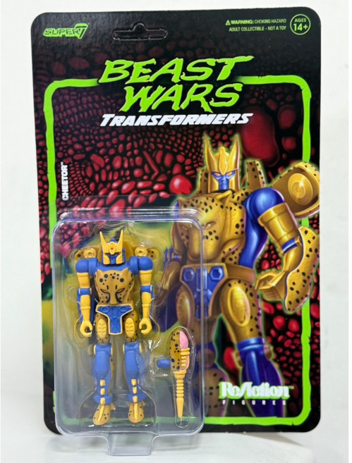 SUPER7 變形金剛 野獸戰爭 黃豹 3.75吋 可動人偶, 1個