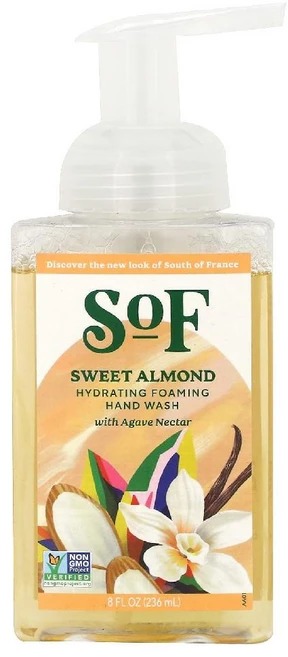 (3개세트)SoF 아가베 넥타 체리블라썸 수분 핸드워시 236ml 촉촉한 보습감의 포밍 핸드솝 (원산지 미국), 아몬드향 - 쿠팡