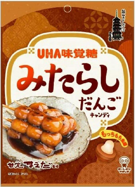 UHA 미각당 미타라시 당고 캔디 70gx4개, 세트