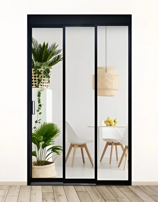 봄트리도어 뉴모델 3연동 세컨슬림라인 2.0cm 현관중문 친절시공 빠른시공 깔끔시공 인테리어 강화유리, 1개