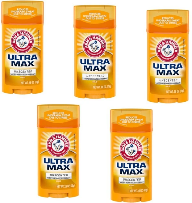 아름앤해머 울트라 맥스 솔리드 무향 데오드란트 73g 5개입 - 쿠팡