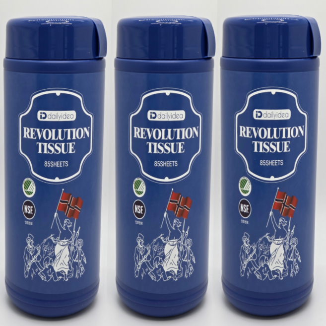 데일리아이디어 혁명티슈 1통(85매), 3개
