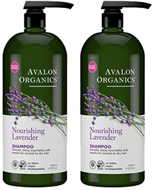 아발론오가닉스 너리싱 라벤더 샴푸, 946ml, 2개