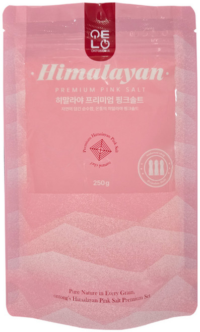 히말라야 핑크소금 가는입자, 250g, 10개