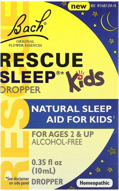 헁복하고 건강하세요 Bach 어린이용 레스큐 슬립 스포이트 만 2세 이상 알코올 무함유 10ml(0.35fl oz) 늘 챙기셔야합니다, Bach어린이용레스큐슬립스포이트만2세이상알코올무함유10 - 쿠팡