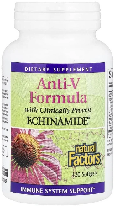 내추럴팩터스 애키네시아 안티 V 포뮬라 소프트젤 120정 - 쿠팡