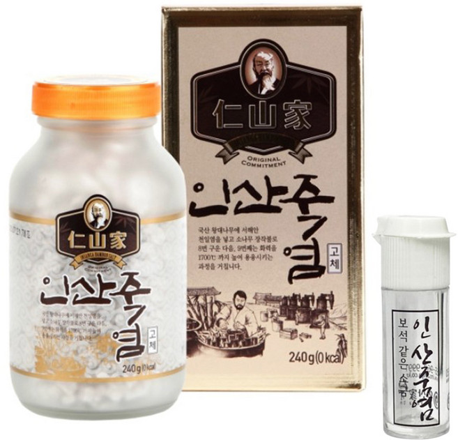 인산가 인산가 9회 죽염 고체 240g, 1개