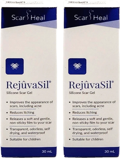 레주바실 실리콘 스카겔 흉터 관리 연고 실리콘겔 rejuvasil, 30ml, 2개 - 쿠팡