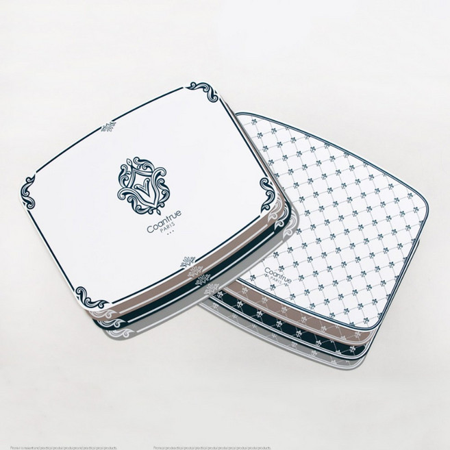 실리콘식탁매트 방수 코팅 사각 테이블매트, 옵션명, 1개