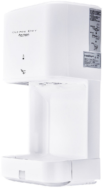 코스토프 가정용 고속 자동유도 핸드드라이어 손건조기 드라이, 스타벅스 실버(트레이 제외)