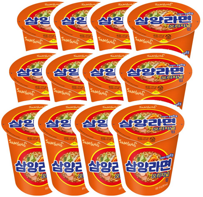 삼양라면 65g 컵라면, 32개
