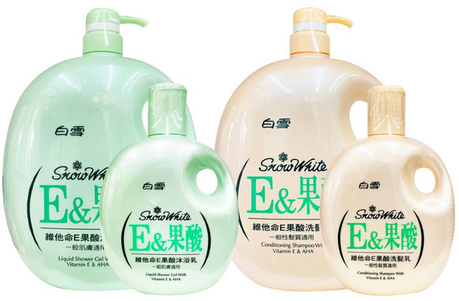 白雪 果酸沐浴乳 果酸洗髮乳 2000ml 400ml 維他命E沐浴乳 洗髮乳 白雪沐浴乳 (箱購), 1個, 蜜桃洗髮乳,2000ml