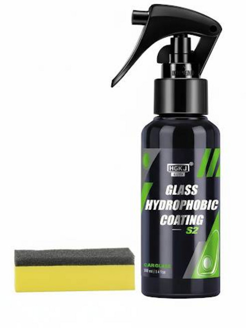 HGKJ 玻璃疏水鍍膜 S2 汽車玻璃撥水劑, 1套, 100ml
