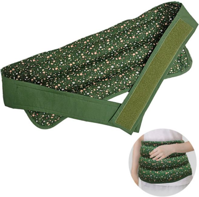 그린라이프 허브 허리복부 찜질팩 알뜰형 냉온찜질팩, 3. 그린잔꽃