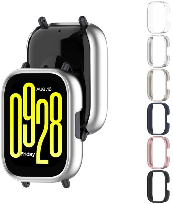 오시아드 스마트 워치 보호 범퍼 쉴드, 1개, 실버