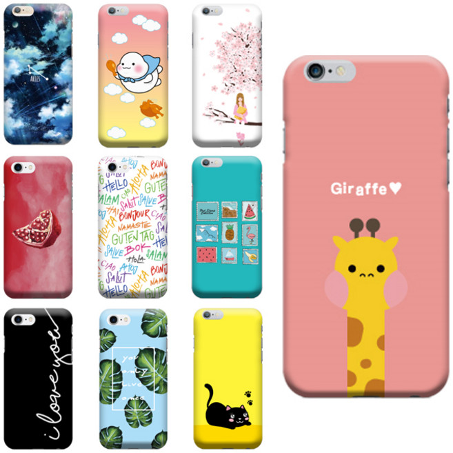 플레이 디자인 국산 무광하드 핸드폰케이스 휴대폰 케이스