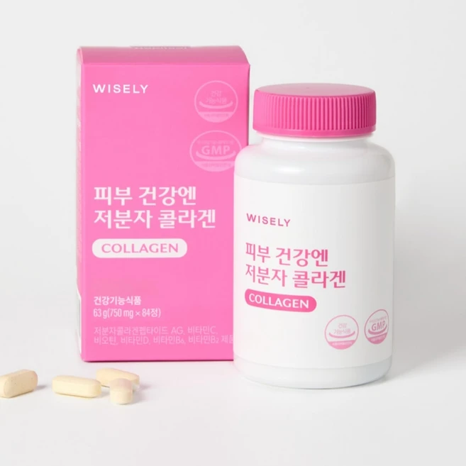 피부건강 저분자 콜라겐 2통+사은품, 2개 - 쿠팡