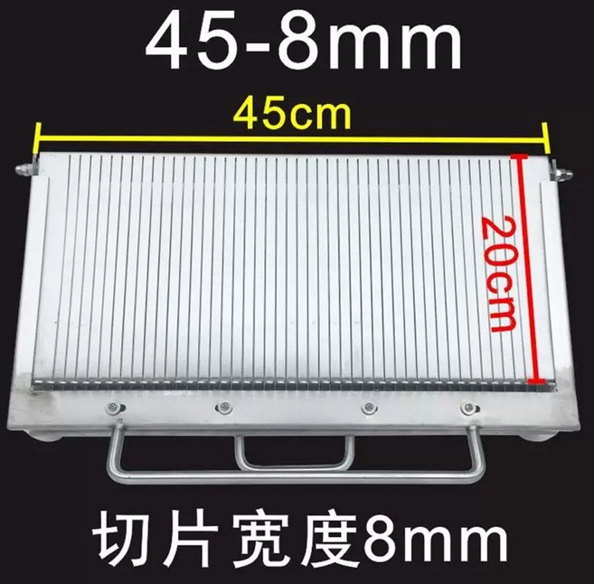 족발써는기계 슬라이서 햄 두께 배플 족발 업소용 슬라이스 써는, 45형-8mm- 소시지, 1개, 45형-8mm두께