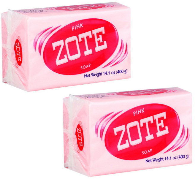 체리하우스 ZOTE 세탁비누 핑크, 400g, 2개