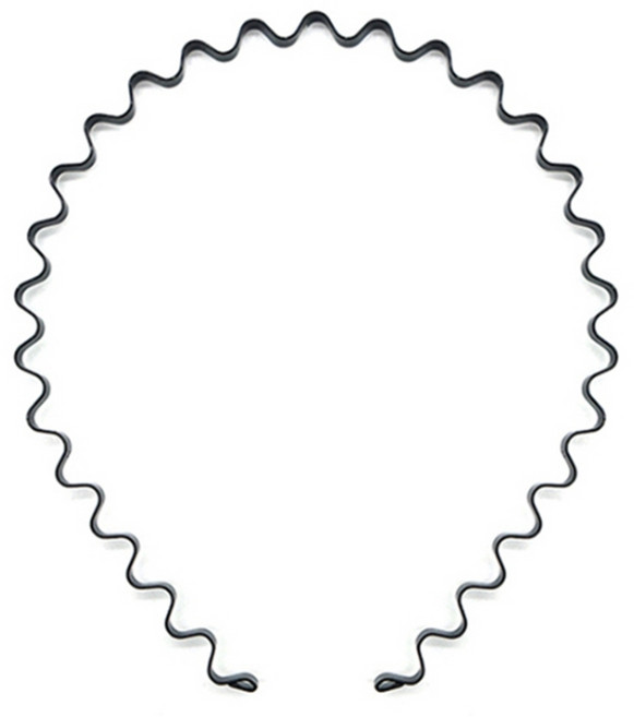 여아헤어머리띠 철 헤어밴드 남녀공용 밴드 헤어띠 늘어나는 머리띠