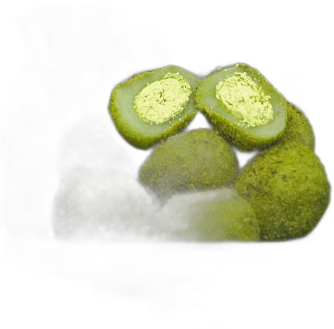 녹차크림 찰쌉떡 / () / 개별포장 국산찹쌀 생크림앙금 국산녹차함유 간식특가, 15개, 40g