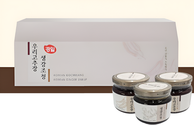 경일 우리고추장 생강조청 선물세트, 4세트, 1.5kg