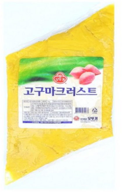 오뚜기 고구마크러스트 1kg, 1개