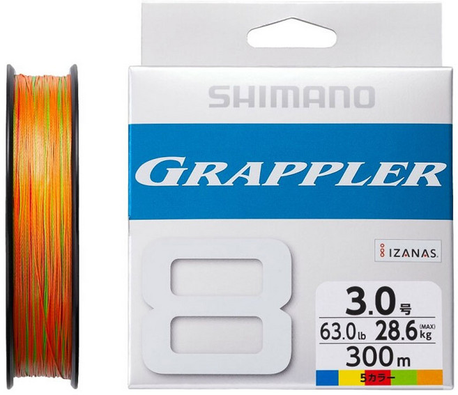 시마노 LD-A71U 그라프라8 멀티 300M 합사라인, 0.8호, 1개