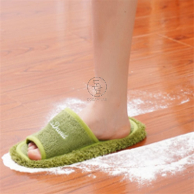청소 걸레 실내화 슬리퍼 걸레 청소신발 슬리퍼 청소포 거실 물걸레, LALAL청소슬리퍼 본품세트(그린), LALAL청소슬리퍼 본품세트(그린)