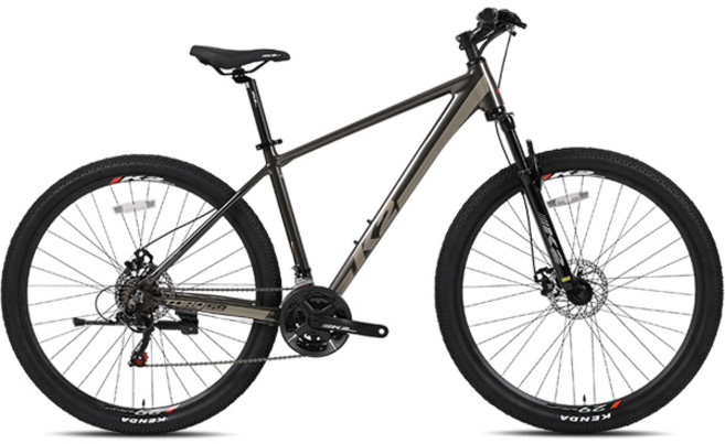 케이투바이크 토크 S9 29인치 시마노21단 이너케이블 입문용 MTB 자전거, 18인치 엠파이어골드, 1개, 180cm