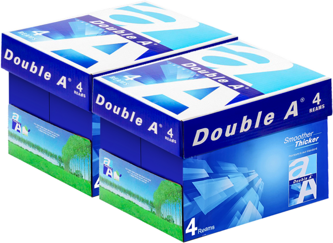 [솔리드]더블에이 80g 복사용지 A4 2000매, 4000개