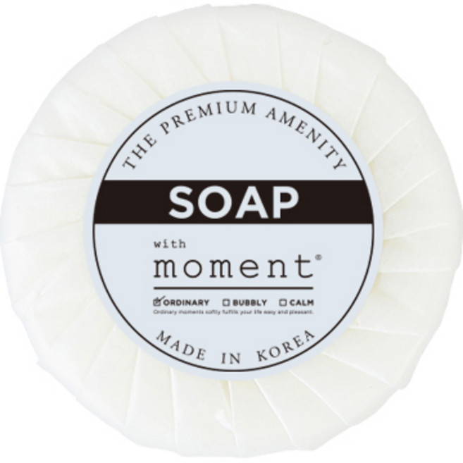 위드모먼트 일회용 원형비누 15g비누 개별 포장 호텔 숙박업소 여행용 세면도구, 15g, 1000개입