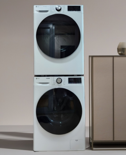 [LG전자] TROMM(트롬) 세탁건조기세트 세탁12kg+건조10kg F12WVA-10WB(F12WVA+RH10WTA) [화이트]