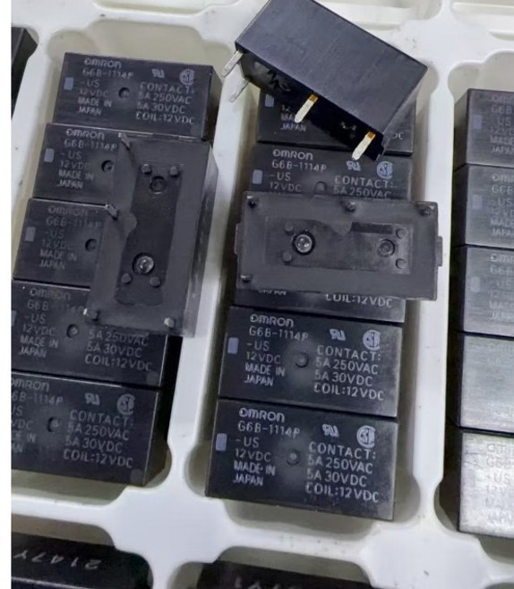 OMRON 歐姆龍 繼電器 G6B-1114P-US-12V 12VDC 4腳 日本製, 1個