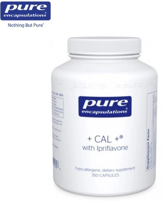 미국 Pure Encapsulations 칼슘 이프리플라본 CAL with Ipriflavone 350캡슐, 1개, 350정 - 쿠팡