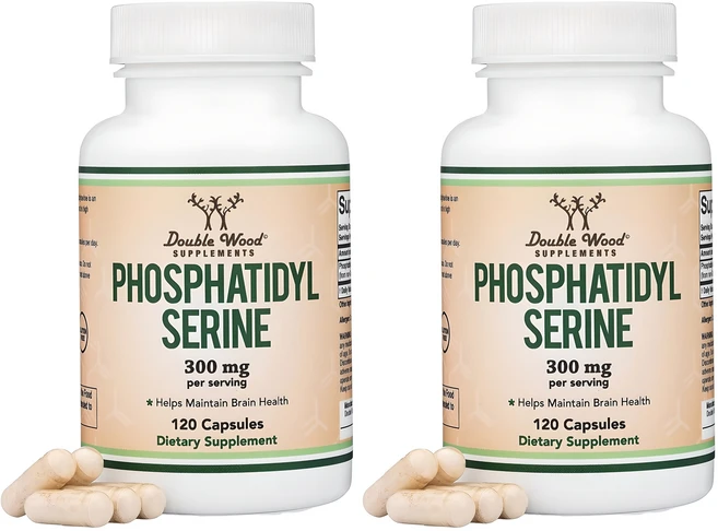 더블우드 포스파티딜세린 300mg 캡슐, 120정, 2개 - 쿠팡