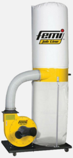 FEMI 목공 집진기 351 DC PLUS 사이클론 분진 먼지 나무 톱밥 흡입 이동식 집진기, 351DC PLUS, 1개