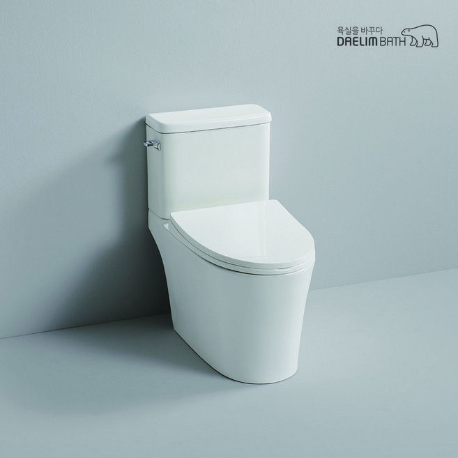 대림바스 CC-735 투피스 치마형 양변기 림리스 신제품 CC735, 편심후렌치추가