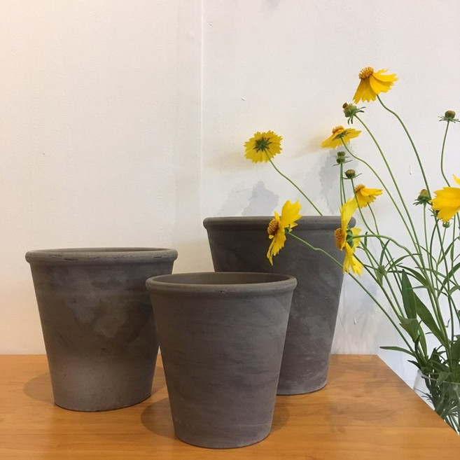 6위 - DECO DE CASA 독일산 긴화분 4Size 3Color 디자인토분_C5, Ocher 미니