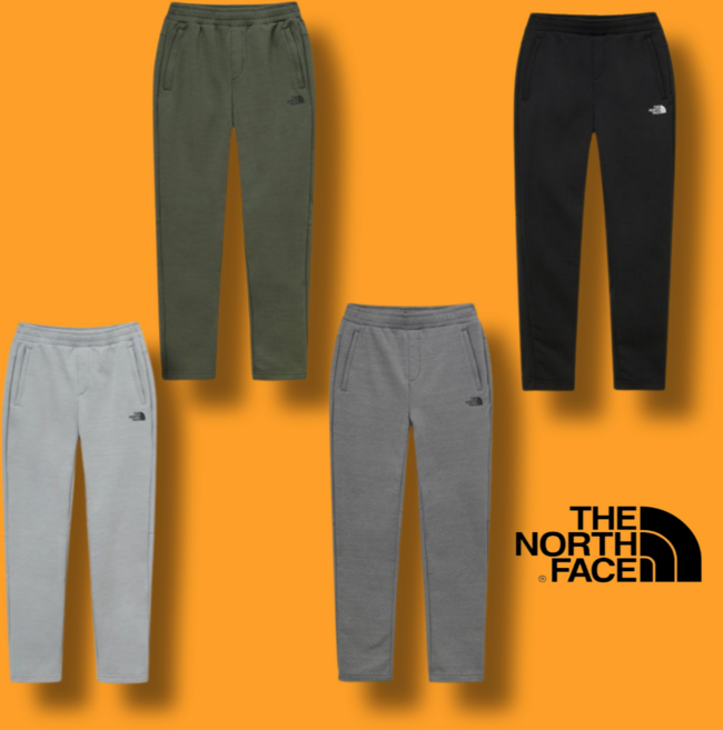 (정품)노스페이스 트레이닝 바지 4종 기모 간절기 봄 가을 운동복 헬스복 등산복 트렌드 데일리 남여공용